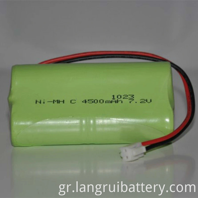 Το πακέτο μπαταρίας Ni-Mh AAA*3 3.6V 800mAh μπορεί να προσαρμοστεί